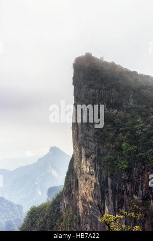 Tianmen Berglandschaft und Sicht Stockfoto