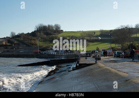 Prince Albert Gardens, Swanage, Dorset. Stockfoto