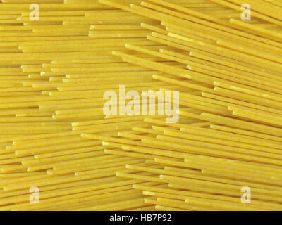 Geschlossen bis ungekocht trocken ganze Weizen Spaghetti, Hintergrund, Muster, Textur Stockfoto