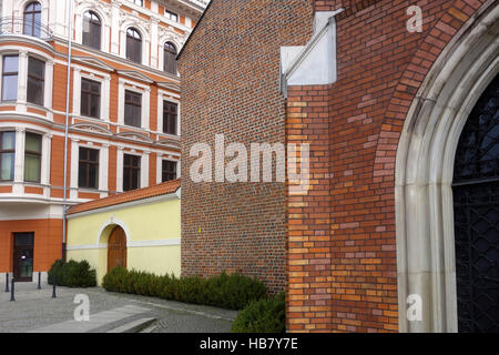 Dorothee Kirche in Breslau, Polen Stockfoto