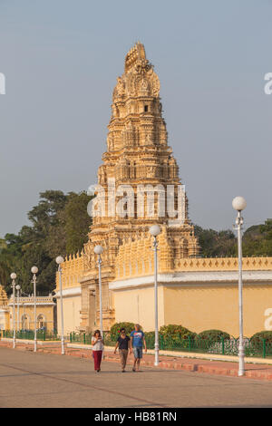 Shveta Varahaswamy Tempel, Palast von Mysore, Mysore oder Mysuru, Kernataka, Indien Stockfoto