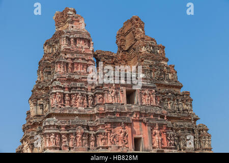 Vitthala-Tempel, A UNESCO World Heritage Site, Hampi, Karnataka, Indien Stockfoto