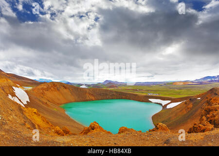 Sommer in Island Stockfoto