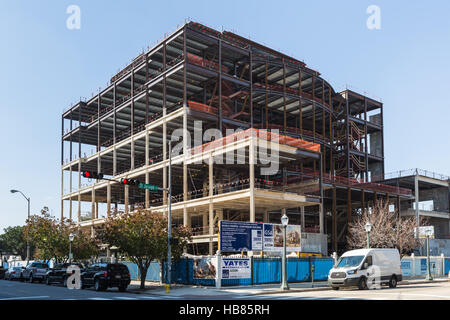 Das neue Mobile Federal Courthouse Gebäude im Bau in Mobile, Alabama. Stockfoto