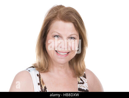 lässige Sommer-Frau Stockfoto