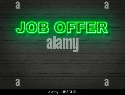 Job-Angebot-Konzept Stockfoto