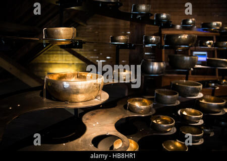 3. Dezember 2016 - Longplayer Installation am Leuchtturm, Trinity Buoy Wharf, London, UK Stockfoto