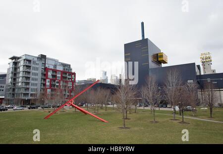 Gold Medaille Park in Minneapolis, Minnesota, USA. Stockfoto