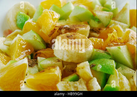 Afrikanische Obstsalat Stockfoto