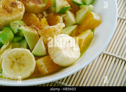 Afrikanische Obstsalat Stockfoto