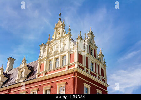 Muskauer Park und Schloss Muskau Stockfoto