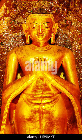 Buddha-Statue im Ananda-Tempel Stockfoto