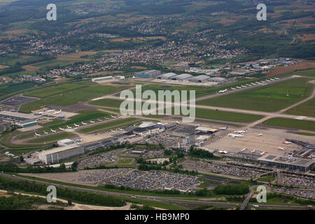 EuroAirport Basel-Mulhouse-Freiburg, LFSB Stockfoto