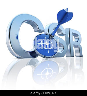 CORPORATE SOCIAL RESPONSIBILITY Stockfoto