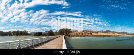 San Simeon Pier in Kalifornien, USA Stockfoto