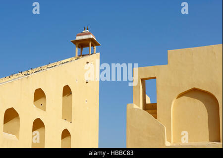 Inde, Rajasthan, Jaipur la Ville Rose, Observatoir Astronomique (Jantar Mantar). Indien, Rajasthan, Jaipur Pink City, Oservatory (Jantar Mantar) Stockfoto