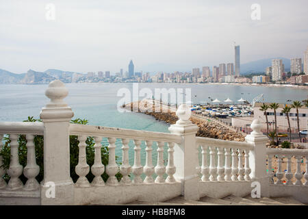 Benidorm Balcon del Mediterraneo Stockfoto