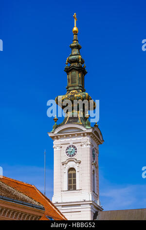 Alte Kirche in Novi Sad - Serbien Stockfoto