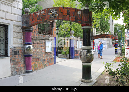 Hundertwasser-Museum Wien Stockfoto