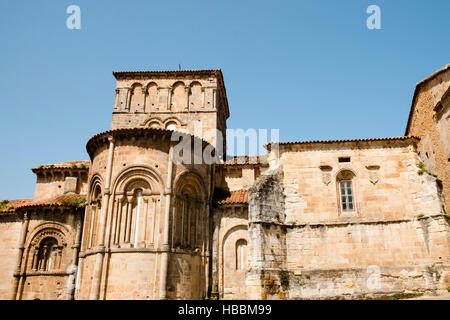 Stiftskirche & Kreuzgang von Santa Juliana - Santillana del Mar - Spanien Stockfoto