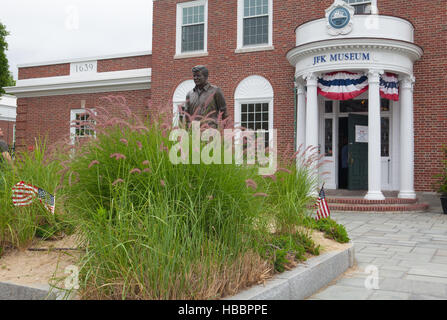 BOSTON, MASSACHUSETTS, USA - Juli 12,2016: The John F. Kennedy Hyannis Museum ist ein historisches Museum befindet sich am 397 Main Street Hyannis, Massachusetts. Stockfoto