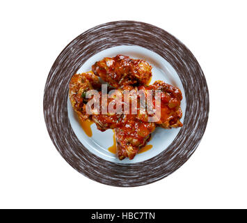 Peruanische Adobo Hähnchen Stockfoto