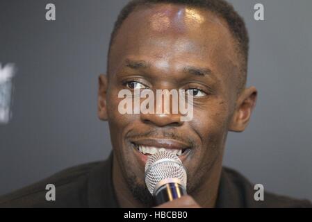 Monaco, Monaco. 2. Dezember 2016. Monaco - 2. Dezember 2016: IAAF Leichtathletik Awards 2016 mit Usain Bolt, Weltsportler des Jahres | Verwendung Weltweit/Picture Alliance © Dpa/Alamy Live-Nachrichten Stockfoto