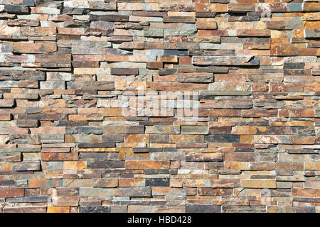 Dekor Natursteinmauer Textur Stockfoto
