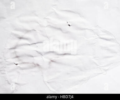 faltige Papierstruktur Stockfoto