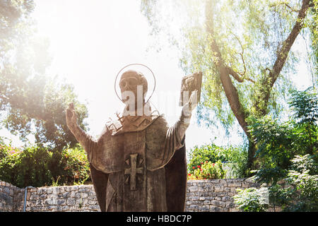 Die Statue des Heiligen Nikolaus in Demre, Türkei Stockfoto