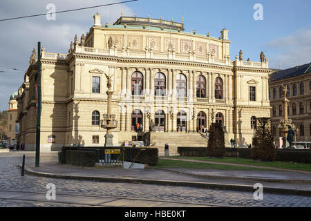 Rudolfinum, Prag, Tschechische Republik Stockfoto