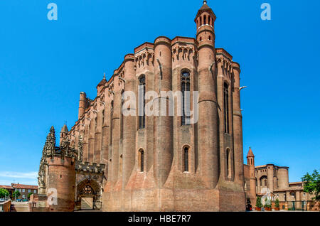 Albi-Stadt, die zum UNESCO-Weltkulturerbe gehört, Kathedrale Saint Cecile, Tarn, Occitanie, Frankreich, Europa Stockfoto