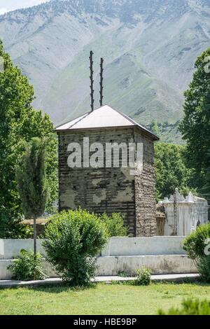 Eckturm in Chitral fort Stockfoto