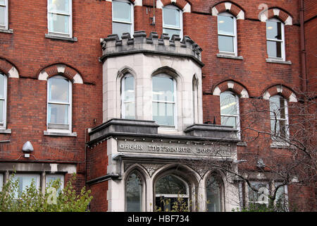 Historischen Mater Infirmorum Hospital in Belfast Stockfoto