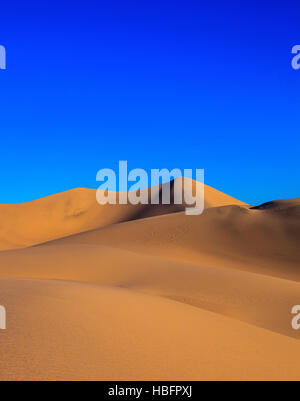 Sonnenaufgang im Death Valley Stockfoto