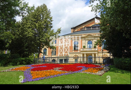 Opernhaus Bayreuth, Deutschland Stockfoto