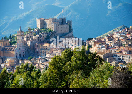 Caccamo Burg, Caccamo, Sizilien Stockfoto