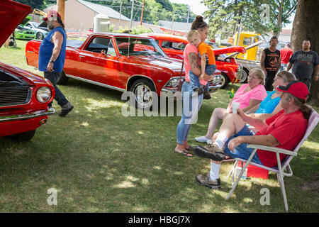 Auto Show, Ilion, New York, Herkimer County Stockfoto