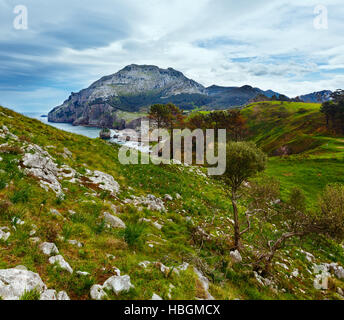 San Julian Strand, Spanien. Stockfoto