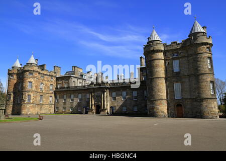 Holyrood Palace in Edinburgh, Schottland Stockfoto