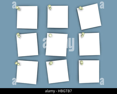 Angeheftete Papiergeld Stockfoto