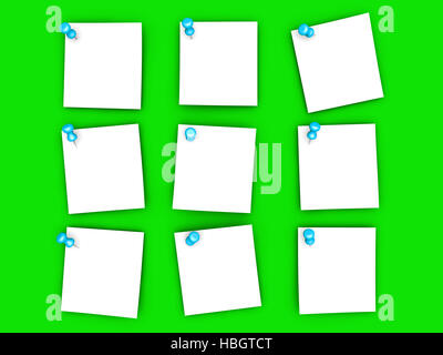 Angeheftete Papiergeld Stockfoto