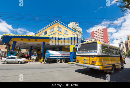 Moderne Gebäude in La Paz in Bolivien, Südamerika