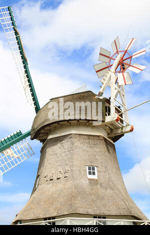 Windmühle auf Norderney ist, Deutschland Stockfoto