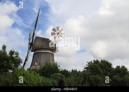 Windmühle auf Norderney ist, Deutschland Stockfoto