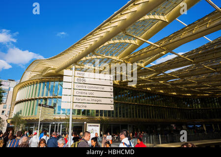 Forum des Halles in Paris, Frankreich Stockfoto