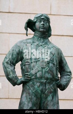 Tokio-Pilot-Denkmal, Yushukan-Museum, Tokyo, Japan Stockfoto