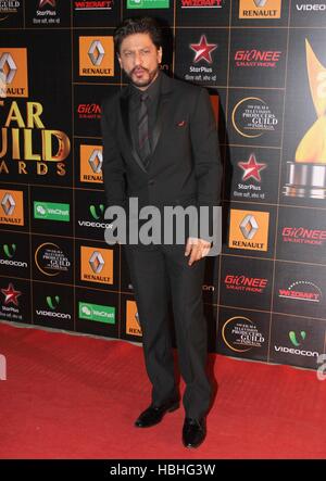 Shahrukh Khan, indischer Bollywood-Schauspieler bei Star Guild Awards in Mumbai, Indien Stockfoto