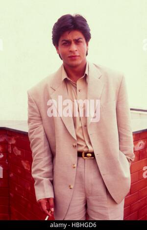 Shah Rukh Khan, indischer Bollywood hindi Filmstar Filmschauspieler, Mumbai, Indien Stockfoto