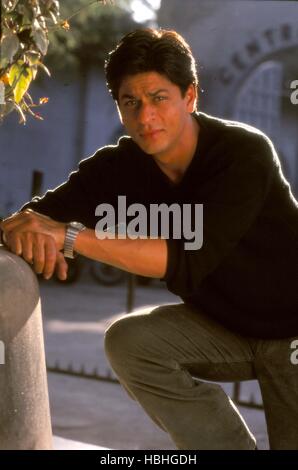Shah Rukh Khan Indian Bollywood Hindi Film Schauspieler Indien Stockfoto
